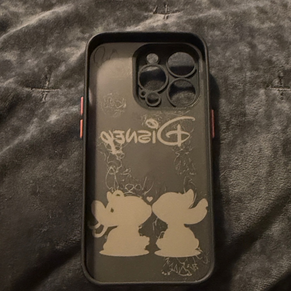 Disney Phone Case with Stitch and Angel IPhone 14 Pro - Picture 2 of 6